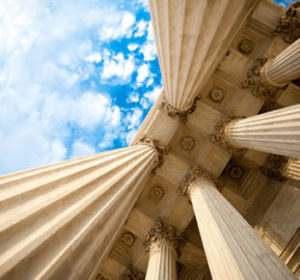 Courthouse building columns - symbolizing Government Relations