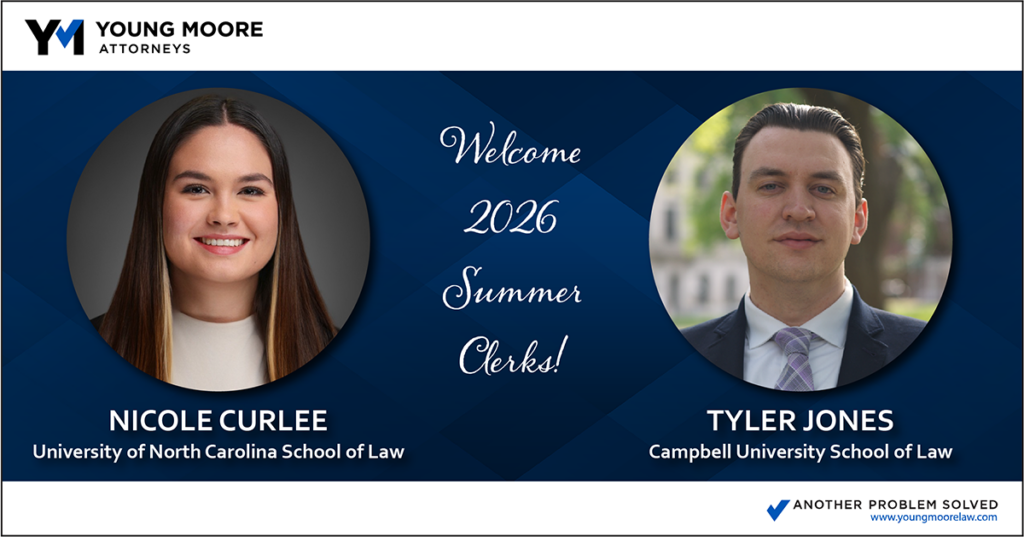 Photo of Summer Clerks Nicole Curlee and Tyler Jones