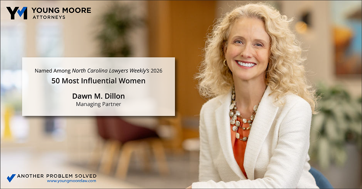 Photo announcing Dawn Dillon Named to NCLW 50 Most Influential Women